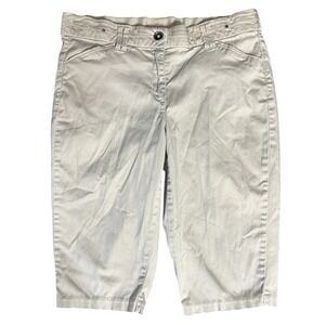Charter Club Girls Tan‎ Khaki Capri Pants Size 6 Cotton Stretch Cropped Chinos